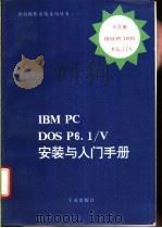 IBM PC DOS P6.1/V 安装与入门手册 安装说明书   1994  PDF电子版封面    IBM公司著 