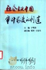 社会主义中国审计制度的创建   1999  PDF电子版封面  7800648249  于明涛主编 