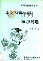 中文Windows20小时通   1996  PDF电子版封面  7502327681  钟合主编 