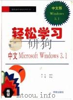 轻松学习  中文Microsoft Windows 3.1   1994  PDF电子版封面  7507708853  李文编写 