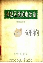 神经系统的电活动   1959  PDF电子版封面  13031·1199  勃雷兹尔，M.A.B.著；王雨若等译 