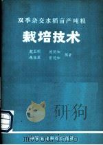 双季杂交水稻亩产吨粮栽培技术   1989  PDF电子版封面  7800261557  施玉明等编著 