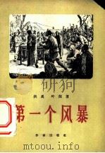 第一个风暴  四幕话剧   1956  PDF电子版封面  10020·503  洪禹，叶茵著；中国戏剧家协会编辑 