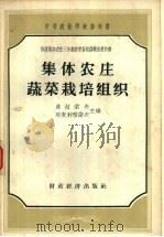 集体农庄蔬菜栽培组织   1957  PDF电子版封面  16005·224  （苏）弗拉索夫（И.А.Власов）等编；林维绅等译 