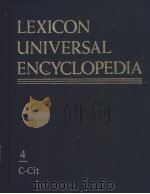 LEXICON UNIVERSAL ENCYCLOPEDIA 4     PDF电子版封面     