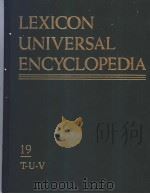 LEXICON UNIVERSAL ENCYCLOPEDIA 19     PDF电子版封面     