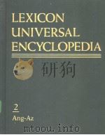 LEXICON UNIVERSAL ENCYCLOPEDIA 2     PDF电子版封面     