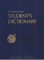 The American Heritage：STUDENTS DICTIONARY     PDF电子版封面     