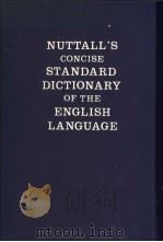 NUTTALLS CONCISE STANDARD DICTIONARY OF THE ENGLISH LANGUAGE（ PDF版）