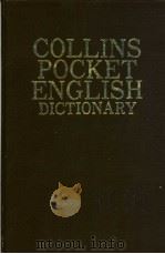 COLLINS POCKET DICTIONARY OF THE ENGLISH LANGUAGE     PDF电子版封面     