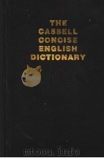 THE CASSELL CONCISE ENGLISH DICTIONARY     PDF电子版封面     