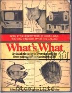 Whats What：A Visual Glossary of the Physical World     PDF电子版封面     