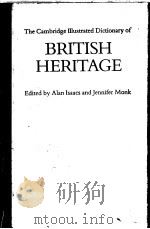 The Cambridge Illustrated Dictionary of British Heritage（ PDF版）