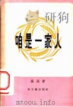 咱是一家人   1956  PDF电子版封面  10078·1131  罗洪著 