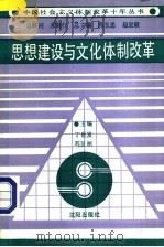 思想建设与文化体制改革   1990  PDF电子版封面  7805564302  丁世发，刘玉祯主编 