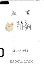 赌霸     PDF电子版封面    （香港）沙莉文著 