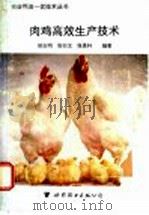 肉鸡高效生产技术   1996  PDF电子版封面  7506220997  郝志明，张衍文；张景轩编著 