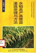 水稻高产高效益灌溉原理与方法   1994  PDF电子版封面  7538118446  朱庭芸著 