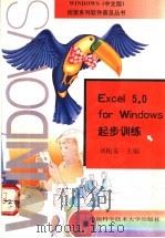 Excel 5.0 for Windows起步训练   1996  PDF电子版封面  7312007805  刘振安主编 