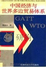 中国经济与世界多边贸易体系   1994  PDF电子版封面  7561621779  蒋国庆，焦芳著 