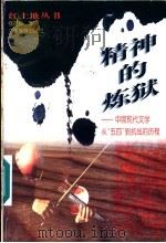 精神的炼狱  中国现代文学从“五四”到抗战的历程   1996  PDF电子版封面  7543524848  钱理群著 