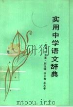 实用中学语文辞典   1992  PDF电子版封面  7805285519  孙书第主编 