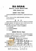 最新实用治疗学  第4部  血液与脾臓疾患  贫血  急性失血（1954 PDF版）