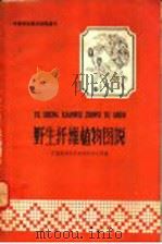 野生纤维植物图说   1959  PDF电子版封面  T16111·99  中国科学院华南植物研究所编 