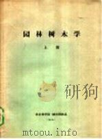 园林树木学  上   1980  PDF电子版封面    北京林学院·城市园林系编 