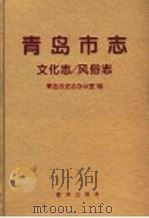 青岛市志  文化志  风俗志（1998 PDF版）