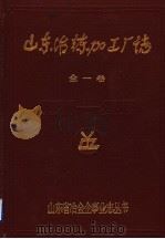 山东冶炼加工厂志  1970-1985   1986  PDF电子版封面    山东冶炼加工厂 