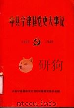 中共宁津县党史大事记  1925-1949（1990 PDF版）