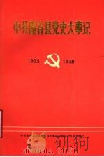 中共阳谷县党史大事记  1925-1949（1989 PDF版）