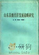 山东省经济发展战略研究（1989 PDF版）