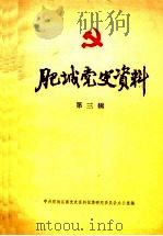 肥城党史资料  第3辑（1984 PDF版）
