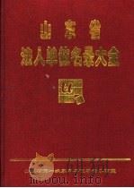 山东省法人单位名录大全  第1册（1997 PDF版）