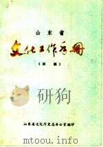 山东省文化工作手册  初稿（1985 PDF版）
