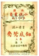 言情小说  剑底鸳鸯  第41编  上（1914 PDF版）