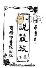 小说丛考  下   1924  PDF电子版封面     