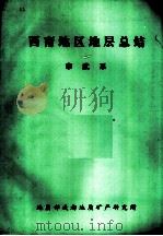 西南地区地层总结  寒武系   1980  PDF电子版封面    李善姬 