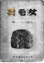 白毛女  新歌剧   1949  PDF电子版封面    贺敬之，丁毅执笔 