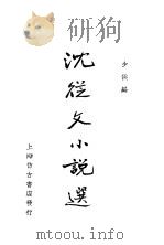 沈丛文小说选（1947 PDF版）