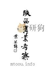 陕西实业考察   1933  PDF电子版封面    陕西实业考察团编辑者 