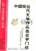 中国现当代文学作品选自学门径（1992 PDF版）