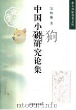 中国小说研究论集（1998 PDF版）