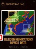 TELECOMMUNICATIONS DEVICE DATA     PDF电子版封面     