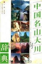 中国名山大川辞典   1992.12  PDF电子版封面  7532813681  单树模主编 