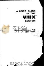 A USER GUIDE TO THE UNIX SYSTEM     PDF电子版封面     