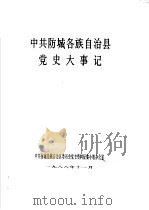 中共防城各族自治县党史大事记（1988 PDF版）