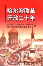 哈尔滨改革开放二十年   1998  PDF电子版封面  7207041780  方存忠主编；中共哈尔滨市委党史研究室，哈尔滨市经济体制改革委 